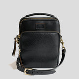 Bison Field Crossbody #177 | Black | Coronado Leather