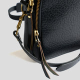 Bison Field Crossbody #177 | Black | Coronado Leather