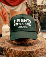 Printed Trucker Hat | Heights Feed & Seed | Manready Mercantile