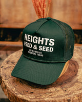 Printed Trucker Hat | Heights Feed & Seed | Manready Mercantile