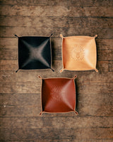 Leather Valet Tray | South Texas Hunting Club | Manready Mercantile