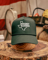 Embroidered Trucker Hat | Texas Whiskey Blooded | Manready Mercantile