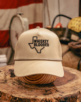 Embroidered Trucker Hat | Texas Whiskey Blooded | Manready Mercantile