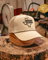 Embroidered Trucker Hat | Texas Whiskey Blooded | Manready Mercantile