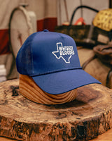 Embroidered Trucker Hat | Texas Whiskey Blooded | Manready Mercantile