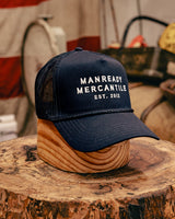 Embroidered Trucker Hat | Manready Logo | Manready Mercantile