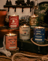 Texas Campfire Candle | Manready Mercantile