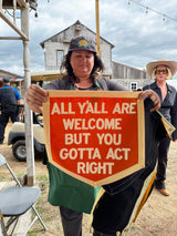 All Y'all Are Welcome Camp Flag | Tate Farms x Oxford Pennant
