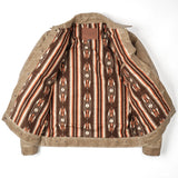 Riders Jacket | Tobacco Brown Interior | Freenote Cloth