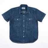 Dayton S/S Shirt | Indigo | Freenote Cloth