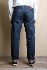 Portola Classic Taper | 13 oz Natural Rinsed Denim | Freenote Cloth