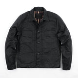 Riders Jacket | Black - Brown Interior | Freenote Cloth