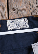 Deck Pant | Brown Herringbone Dobby | Freenote Cloth