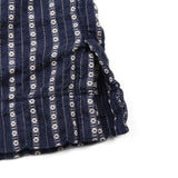 Cayucos S/S Shirt | Jacquard Navy | Freenote Cloth