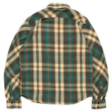 Bryson Shirt | Charcoal, Beige, Turquoise, Rust, Prima Flannel Check | Indigofera