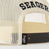 Keep It Country Mesh Trucker Snapback | Brown + Cream | Seager Co.