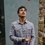 H Bar B Tech Longsleeve | Kent Plaid : Tradewinds | Howler Bros