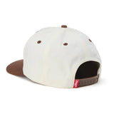 Rodeo Snapback | Cream & Brown | Seager Co.