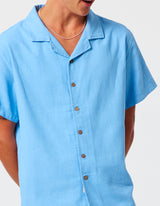 Ernie Resort Shirt | Stone Blue | Critical Slide