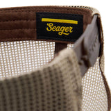 Herd Trucker Snapback | Tan + Brown | Seager Co.