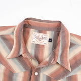 Calico S/S Shirt | Desert Stripe | Freenote Cloth