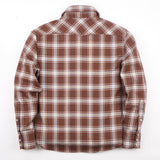 Western Scout Shirt | Brown Plaid | Freenote Cloth