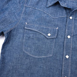 Calico Shirt | Dusty Blue | Freenote Cloth