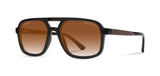 Glacier Sunglasses | Stealie Edition: HD Plus Polarized G15 / Brown Fade | CAMP Eyewear x Grateful Dead