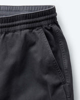 The Apres Short | Organic Faded Black Foundation Twill | Taylor Stitch