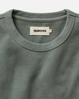 The Organic Cotton Waffle Crew | Deep Sea | Taylor Stitch
