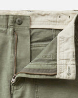 The Surplus Short | Field Olive Reverse Sateen | Taylor Stitch