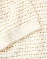 The Monterey Sweater Polo | Vintage White Crochet | Taylor Stitch