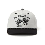 Los Rios Canvas Snapback | Cream & Black | Seager Co.