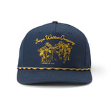 Los Rios Canvas Snapback | Navy | Seager Co.