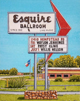 Art Print 5" x 7" | Streets of Houston | Jim Koehn Artwork
