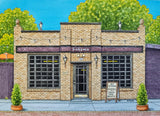 Art Print 5" x 7" | Streets of Houston | Jim Koehn Artwork