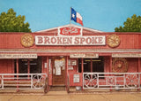 Framed Art Print 5" x 7" | Roadtrippin' Texas | Jim Koehn Artwork