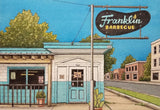 Framed Art Print 5" x 7" | Roadtrippin' Texas | Jim Koehn Artwork