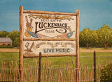 Framed Art Print 5" x 7" | Roadtrippin' Texas | Jim Koehn Artwork