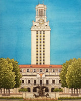 Framed Art Print 5" x 7" | Roadtrippin' Texas | Jim Koehn Artwork