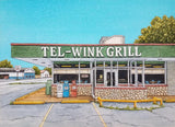 Art Print 5" x 7" | Streets of Houston | Jim Koehn Artwork