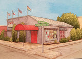 Art Print 5" x 7" | Streets of Houston | Jim Koehn Artwork