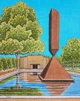 Art Print 5" x 7" | Streets of Houston | Jim Koehn Artwork