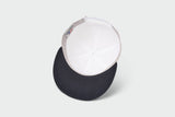 Houston Upside Down - Upside Down Flatbill | White/Dark Navy/Red | Sandlot Goods