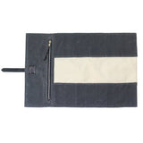 Waxed Canvas Tool Roll | Black | Harmill