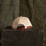 Chainstitch Camper Hat | Oatmeal & Red | Bradley Mountain