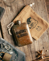 Whiskey Blooded Noble Flask | The Sneerwell x Manready Mercantile