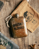 Whiskey Blooded Noble Flask | The Sneerwell x Manready Mercantile