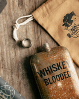 Whiskey Blooded Noble Flask | The Sneerwell x Manready Mercantile