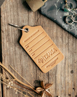 Luggage Tag | TX | Odin Leather Goods